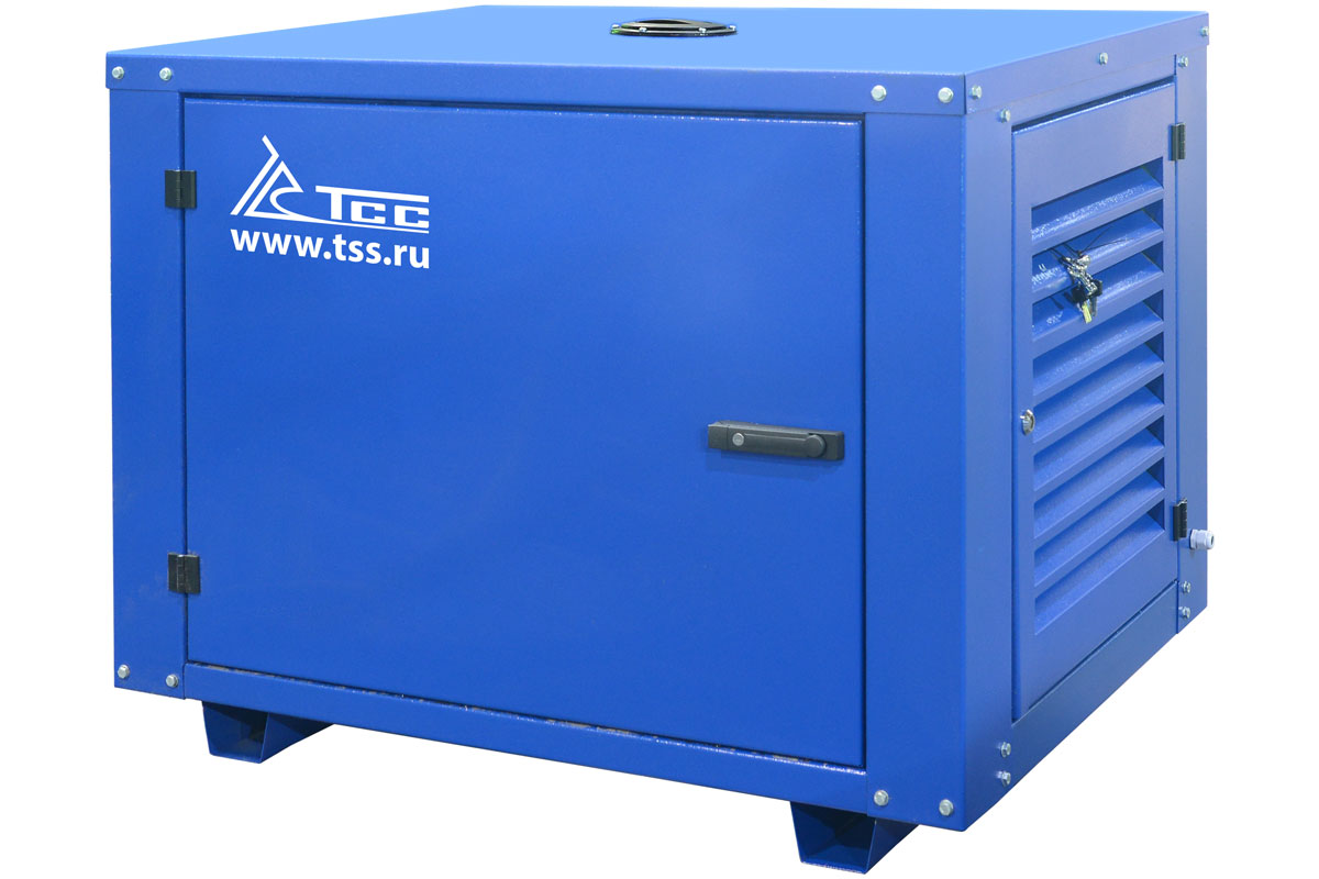 Дизель генератор TSS SDG 8000EH3A в кожухе МК-2.1
